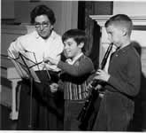 Teaching at Poughkeepsie Music School in the 1950’s